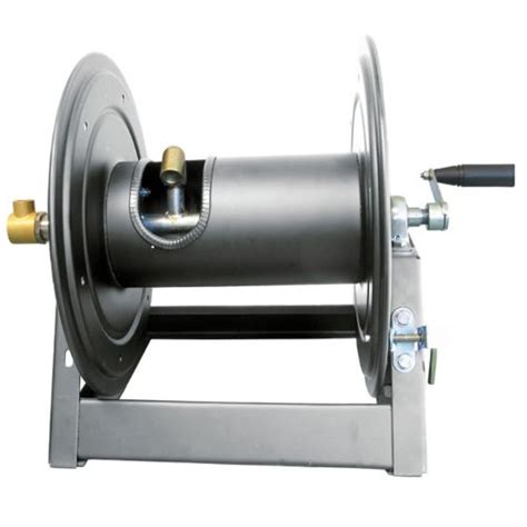 General Pump Dhra X Charcoal Grey Steel Hose Reel With