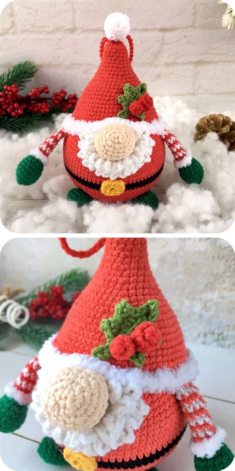 This Gnome Ornament Is A Perfect Handmade Addition For You To Work Up