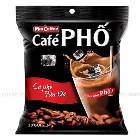 Cà Phê Phố Sữa Đá 24g Bịch 30 Gói