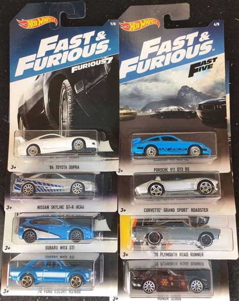 Hot Wheels Fast Furious Set EBay Carritos Hot Wheels 41028 Hot Sex