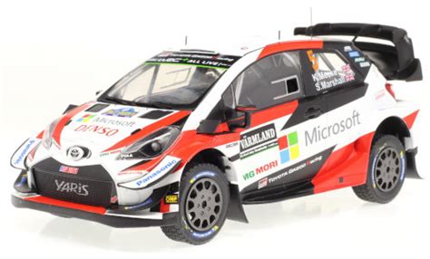 Modellautos Toyota Yaris 1 18 IXO WRC No 5 Rallye Schweden 2019 K Meeke