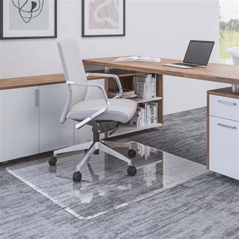 Premium Glass Chair Mat for Multi-Surface - Deflecto