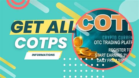 cotp update today    important information  cotpscom