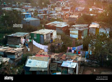 Südafrika Johannesburg Soweto Blick Auf Die Slums Und Squatter Camps