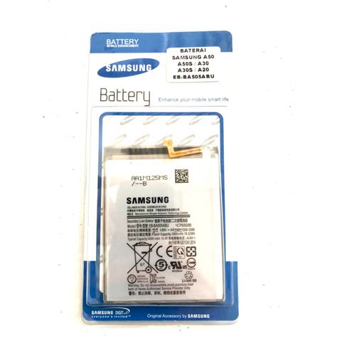 Jual BATERAI SAMSUNG A20 A30 A30S A50 A50S A205 A305 A307