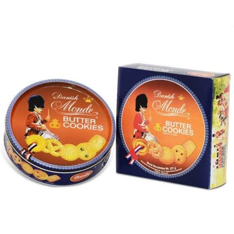 Jual Monde Butter Cookies Gr Biru Biskuit Danish Monde Shopee