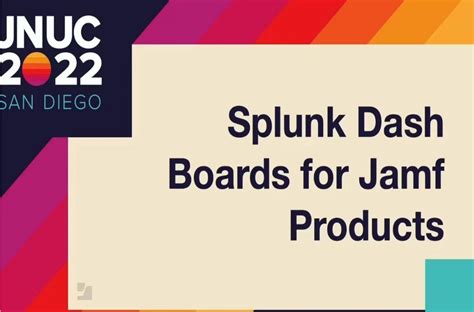 Advanced Splunk Dashboarding For Jamf Products配中文字幕 Solutionkeys