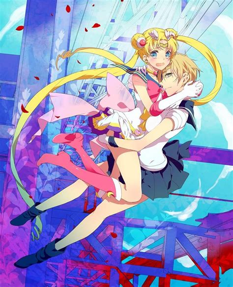 Sailor Moon And Sailor Uranus セーラームーンの漫画 水兵 セーラーウラヌス