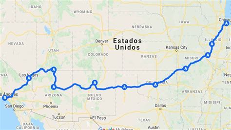 La Ruta 66 Breve Historia Itinerario Y Lugares De Interés