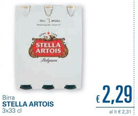 Stella Artois Birra X Cl Offerta Di Unes