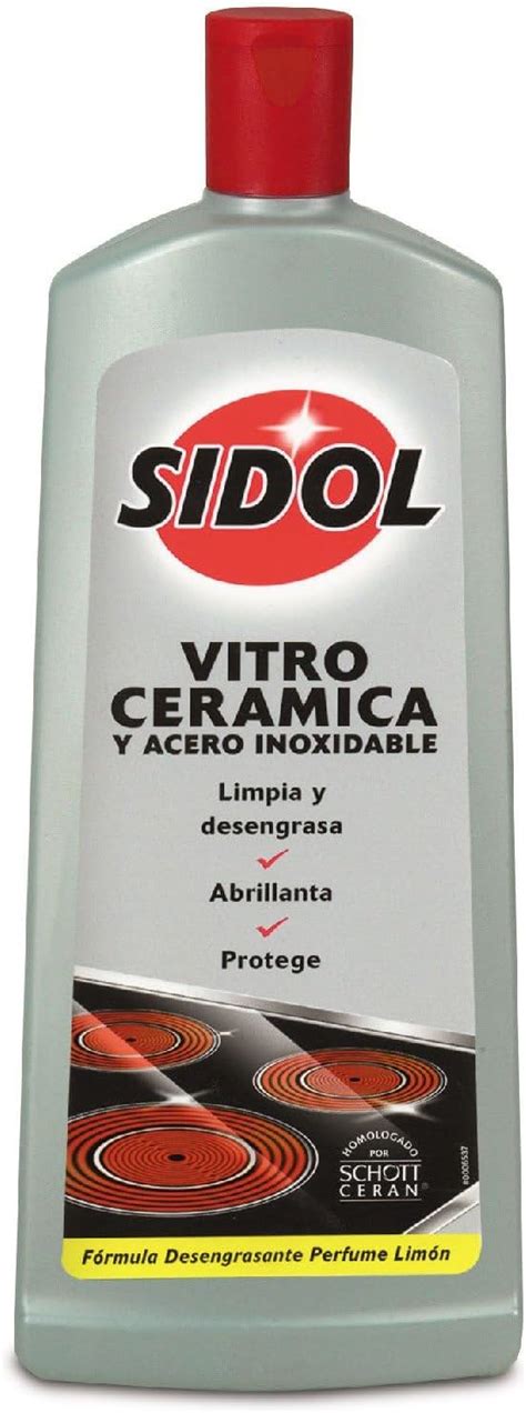 Sidol Vitrocerámicas Crema 450 ml Estándar 6330 Amazon es