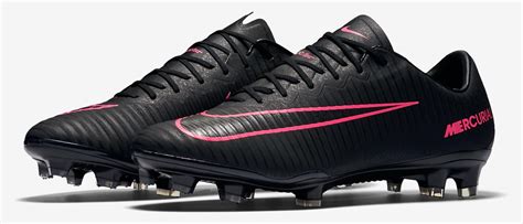 Black And Pink Nike Mercurial Vapor Xi 2016 17 Boots Revealed Footy