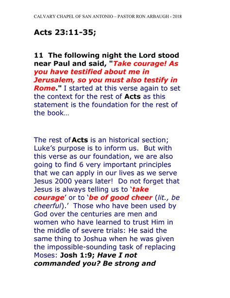 Calvary Chapel Of San Antonio Acts23 11 35 Page 1 Created With