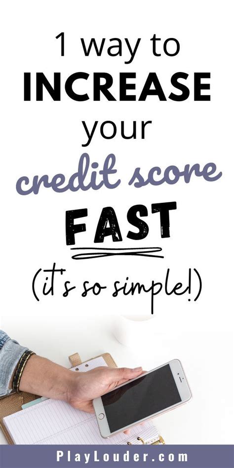 Way To Increase Your Credit Score Fast It S So Simple Improve