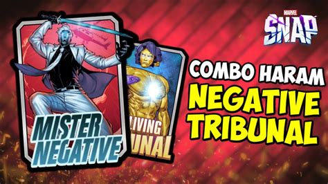 NEGATIVE TRIBUNAL TERNYATA BENERAN KUAT Marvel Snap Indonesia YouTube