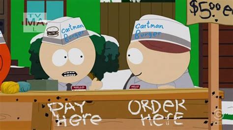 On South Park, Cartman Burger Serves Up Ass Burgers - Eater