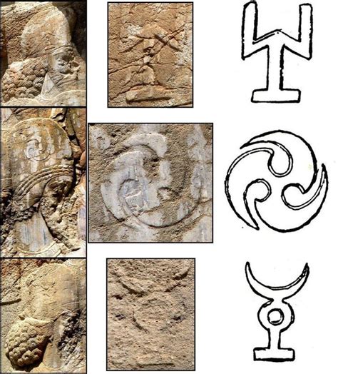 Ancient Sassanid symbols | Ancient persian art, Ancient symbols, Sassanid