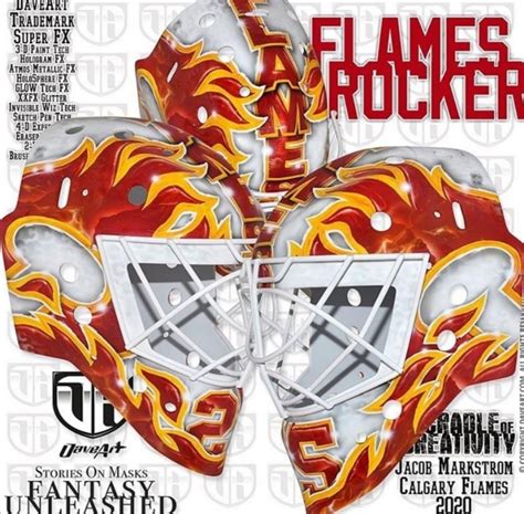 Jacob Markstrom's New Mask : CalgaryFlames