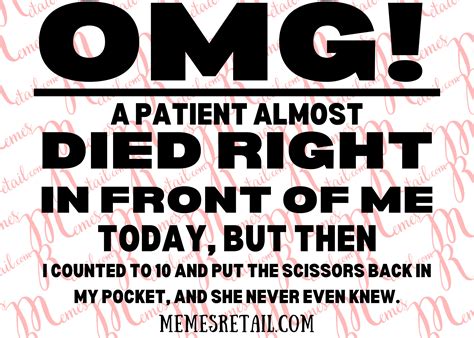 OMG! A Patient Almost Died Right in Front of Me - SVG Digital