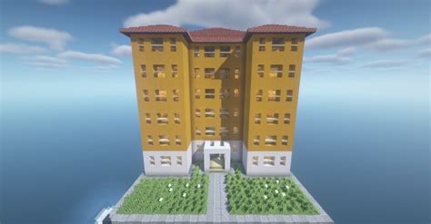 Mid Rise Apartments Minecraft Map