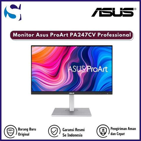 Jual Monitor Asus ProArt PA247CV Professional 23 8 FHD IPS 75Hz