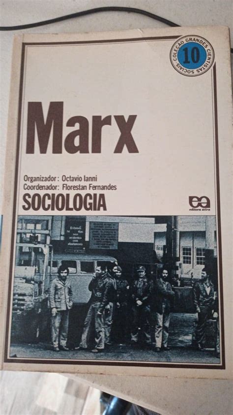 Karl Marx Sociologia coleção grandes cientistas sociais 10 Amazon