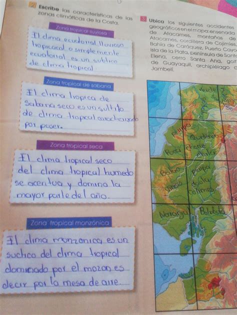 Encuentre Y Encierre Los Siguientes Accidentes Geogr Ficos En El Mapa