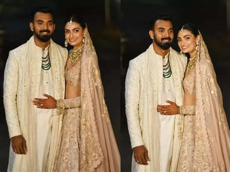 See Pictures From KL Rahul And Athiya Shetty S Wedding