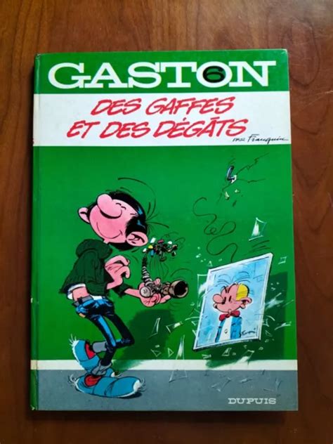 EO 1968 GASTON Lagaffe 6 Des Gaffes Et Des Degats Franquin Dupuis L244