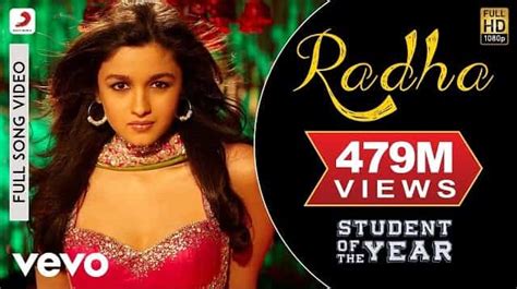 Radha Lyrics Student Of The Year