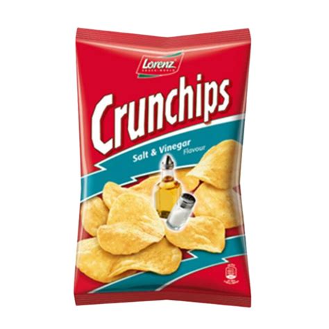 Lorenz Crunchips Salt And Vinegar 100g Chopbox