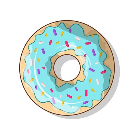 Free blue donut clipart, Download Free blue donut clipart png images ...