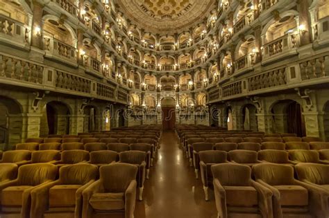 Teatro Bibiena In Mantua Italy Stock Image Image Of Center Building