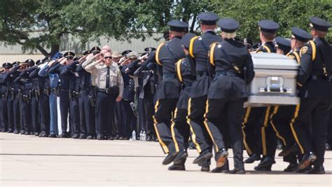 Funeral Services Held For Slain Dallas Police Officers