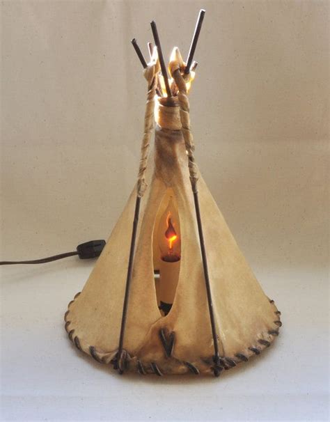 Vintage Native American Indian Flickering Teepee Light Vintage Teepees And American Indians