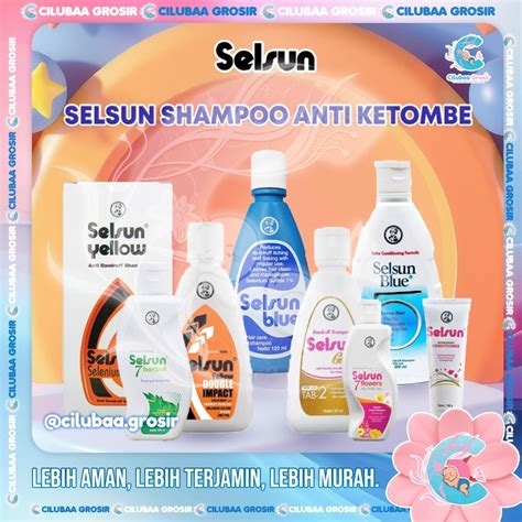 Jual Selsun Shampoo Conditioner Series Shampoo Anti Ketombe Blue