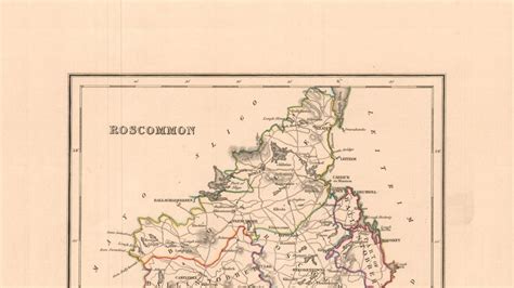 Old Map Kilronan Castle Estate Spa