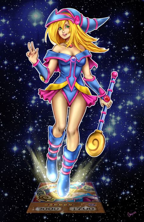 Maga Oscura Dark Magician Girl By Misao02 On Deviantart