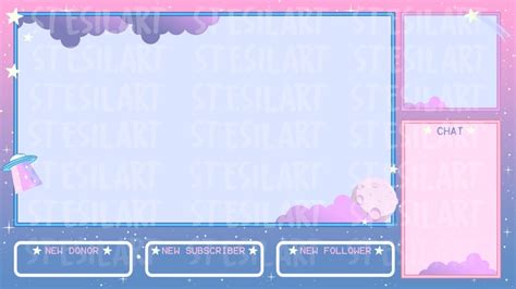 Kawaii Twitch Overlay Free Twitch Overlay Labrislab