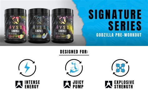 Ryse Godzilla Pre Workout Serv Nutrizone Ca