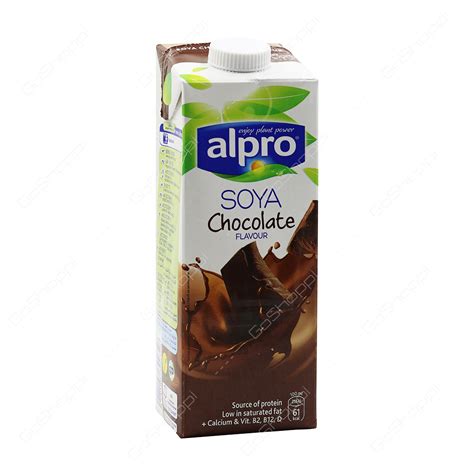 Alpro Soya Milk Chocolate Flavour 1 L Buy Online