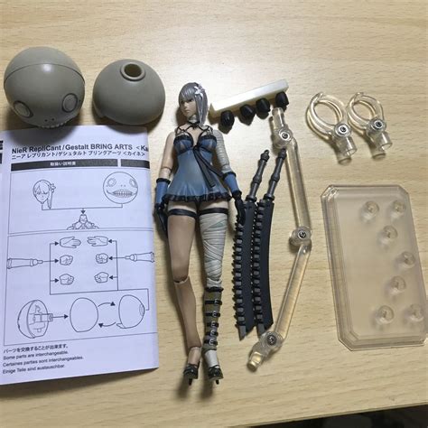 送料無料 Nier ニーア レプリカントゲシュタルト ブリングアーツ カイネ Pvc製 塗装済み可動フィギュア スクウェア・エニックス