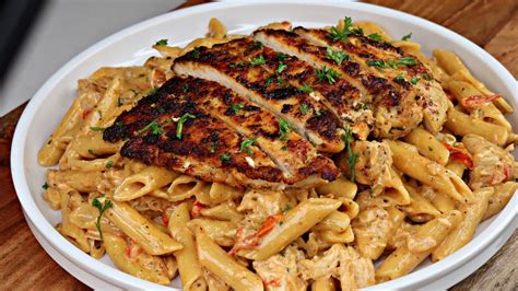 The Most Creamiest Cajun Chicken Pasta Ever YouTube