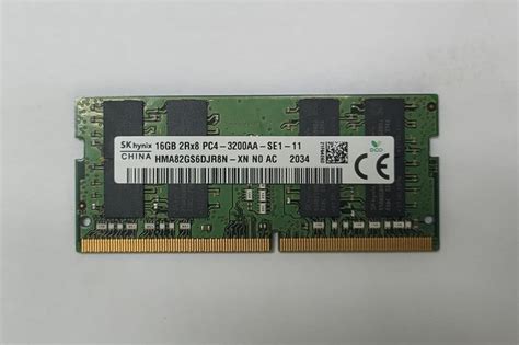 Amazon In Buy R M SK HYNIX 16GB DDR4 3200 16GB 2Rx8 PC4 3200AA SE1 11