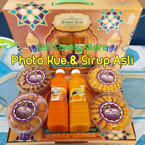 Jual Paket Kue Lebaran Intan Sari Sirup Kue Kering Paket Ramadhan