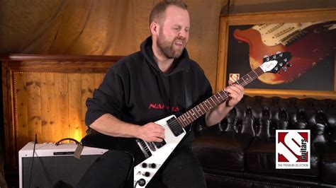 2012 Gibson Flying V Kirk Hammett Aged 044 Guitar Demo YouTube