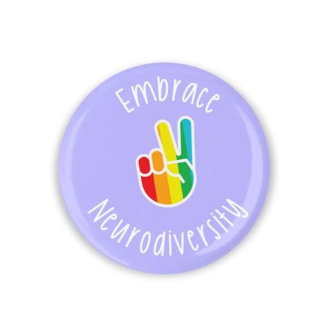 Neurodiversity Badge Etsy Uk