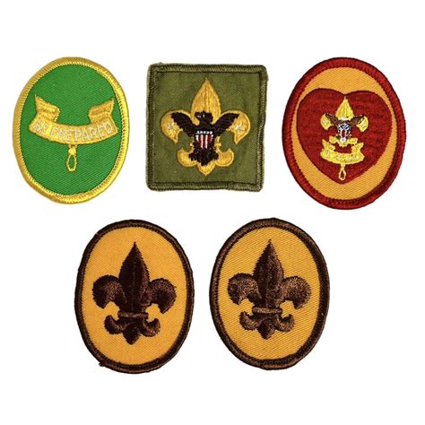 Boy Scout Tenderfoot Emblems And Pins Worksheets Library