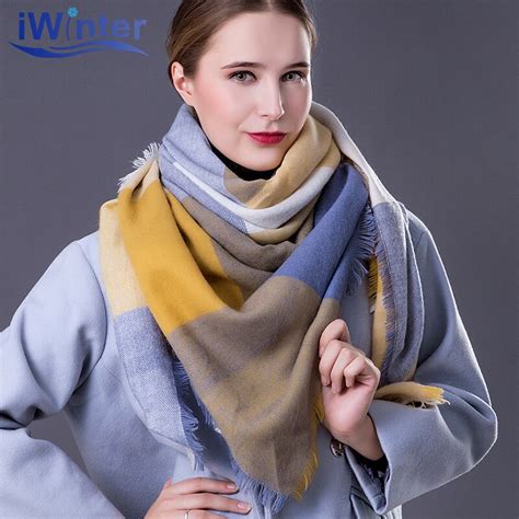 Aliexpress Buy IWINTER 2018 Winter Scarf For Women New Brand