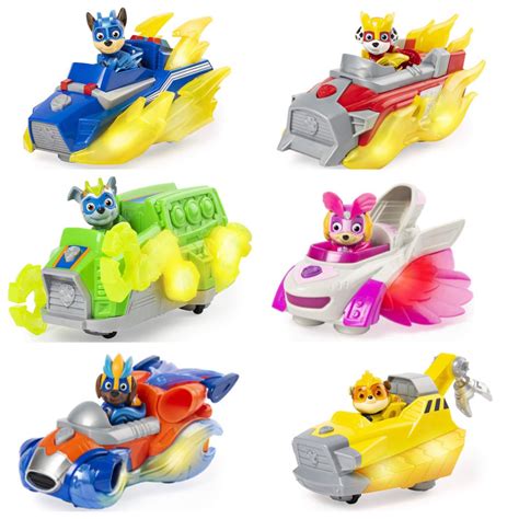 Paw Patrol Mighty Pups Toys Vehicles